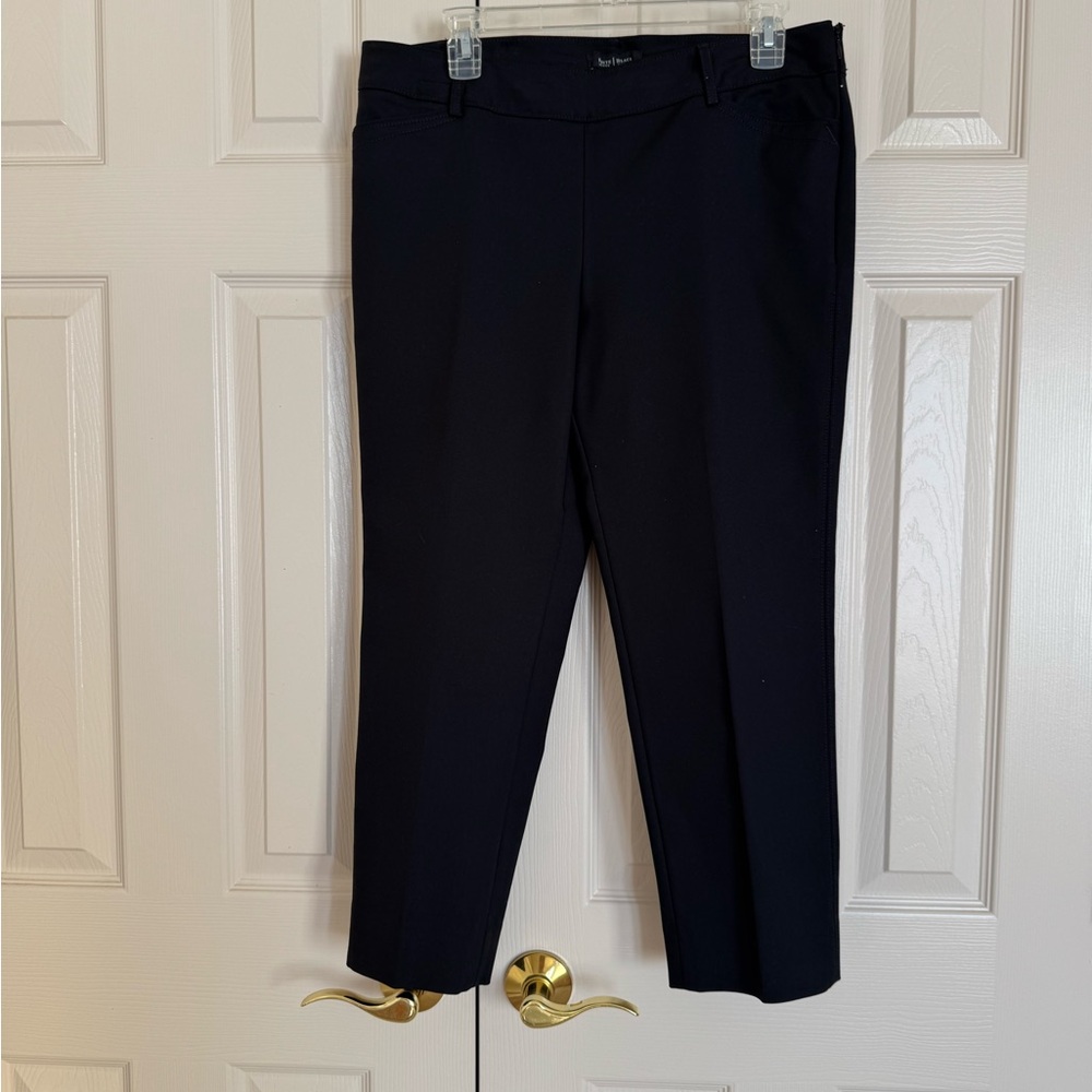 White House Black Market WHBM Perfect Form Slim Ankle Dress Slack Pants...Sz 10S